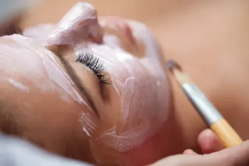 Fire and Ice Facial applied by a dermatologist