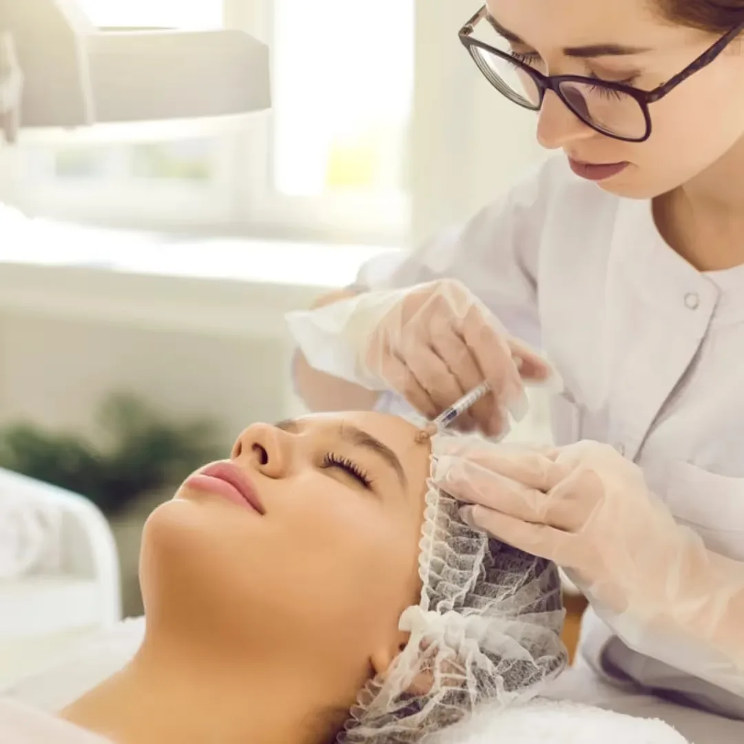 GFC treatment for the Face performed by a dermatologist