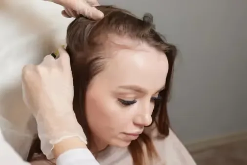 Plasma Hair Restoration (GFC) therapy performed on women by dermatologists