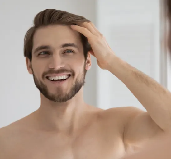 Hair Growth with GFC and microneedling at UNCOVER