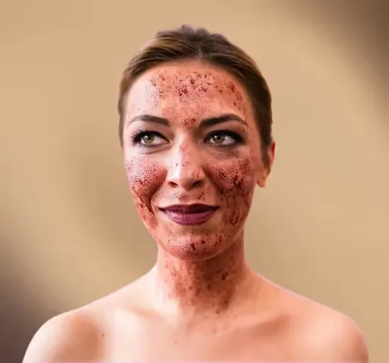 Vampire Facial treatment performed by a dermatologist