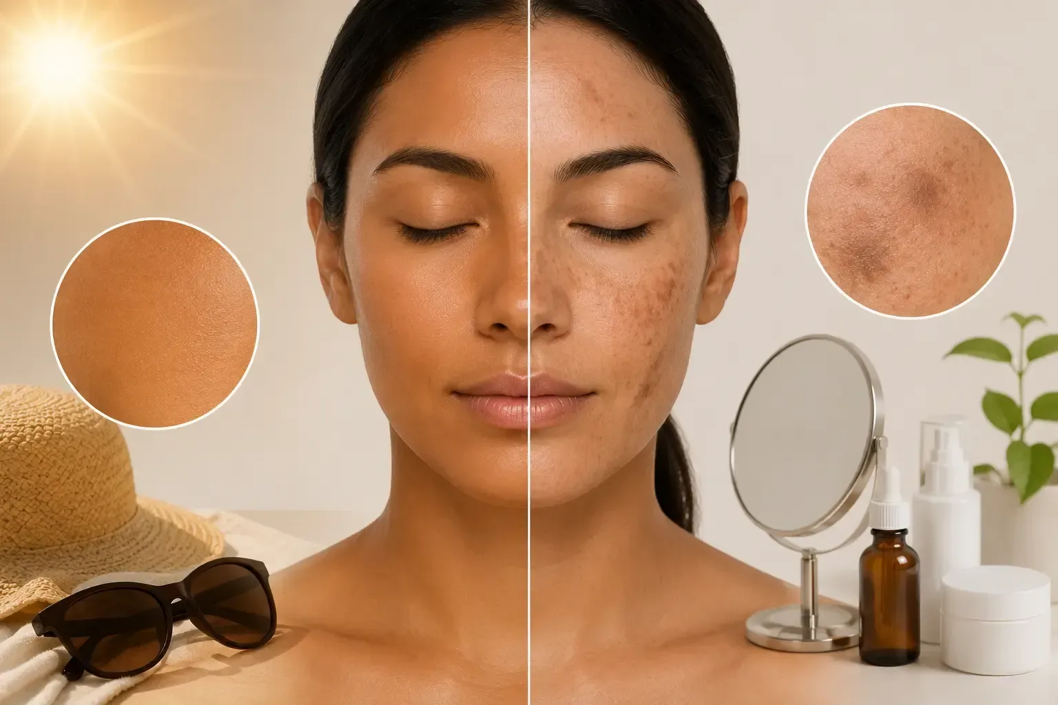pigmentation vs