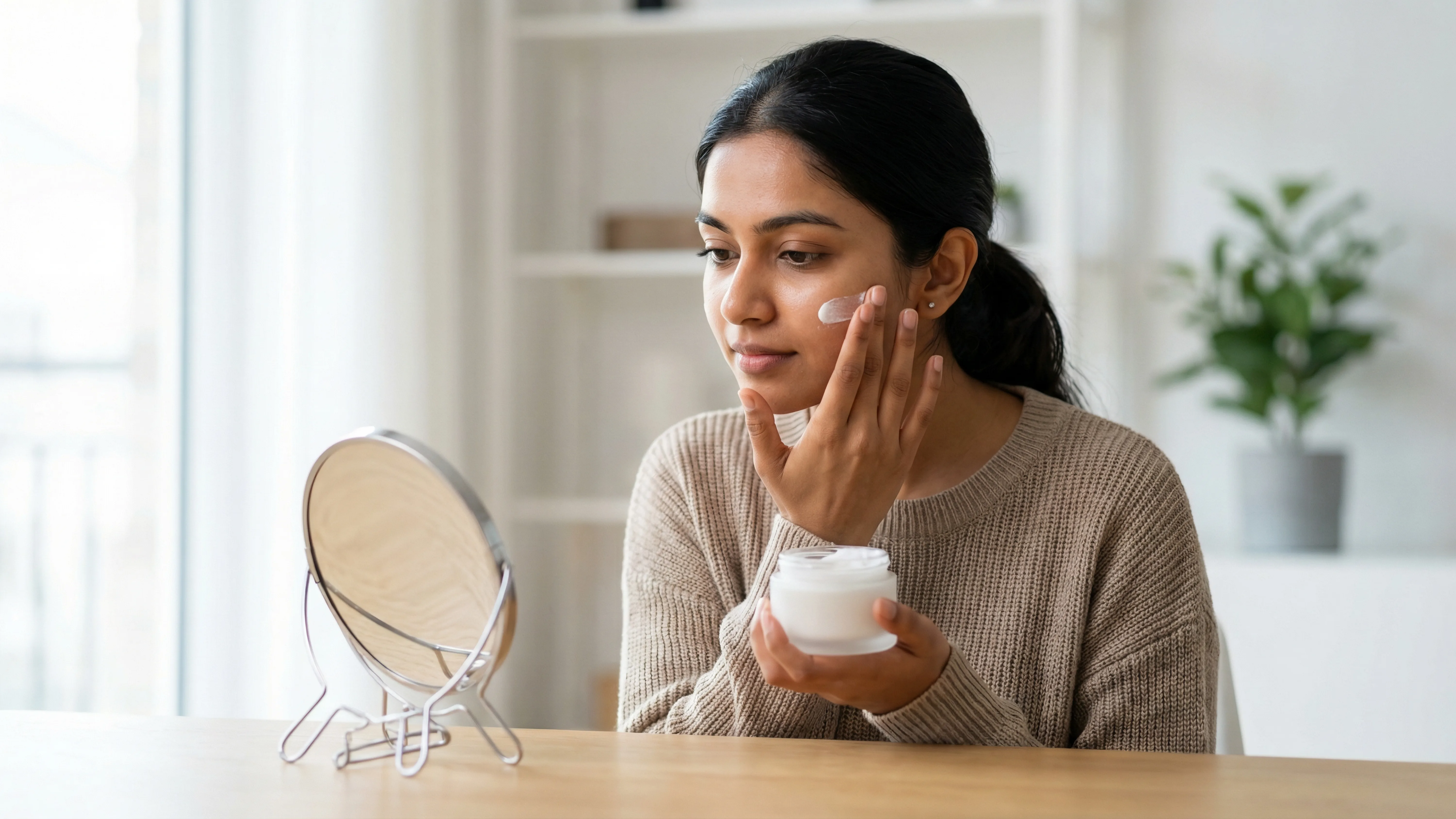 Winter care for sensitive skin