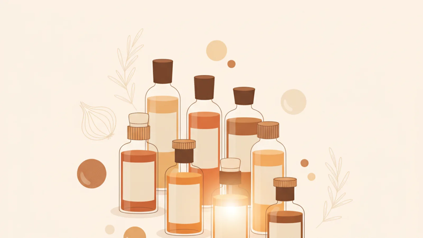 Illustration for "Best oil for hair growth — honest take"