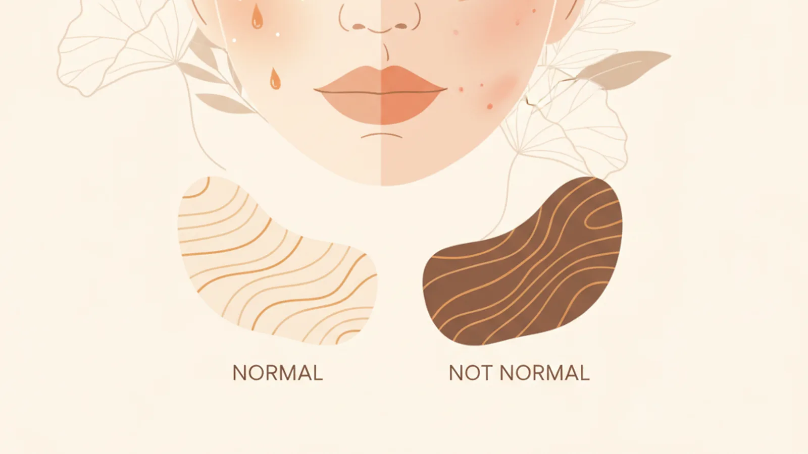 Illustration for "HydraFacial side effects — normal vs not normal"