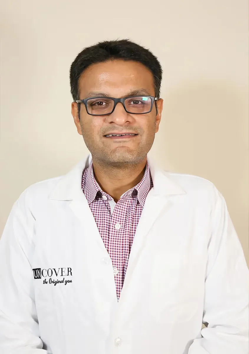 Dr. Naren Prakash, dermatologist at UNCOVER Sector 85 Gurgaon