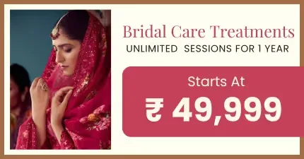 Glow on your big day with Uncover Clinics' bridal skin & hair treatment packages. HydraFacial, laser, GFC & more. Customised for brides across Delhi NCR. Book now.